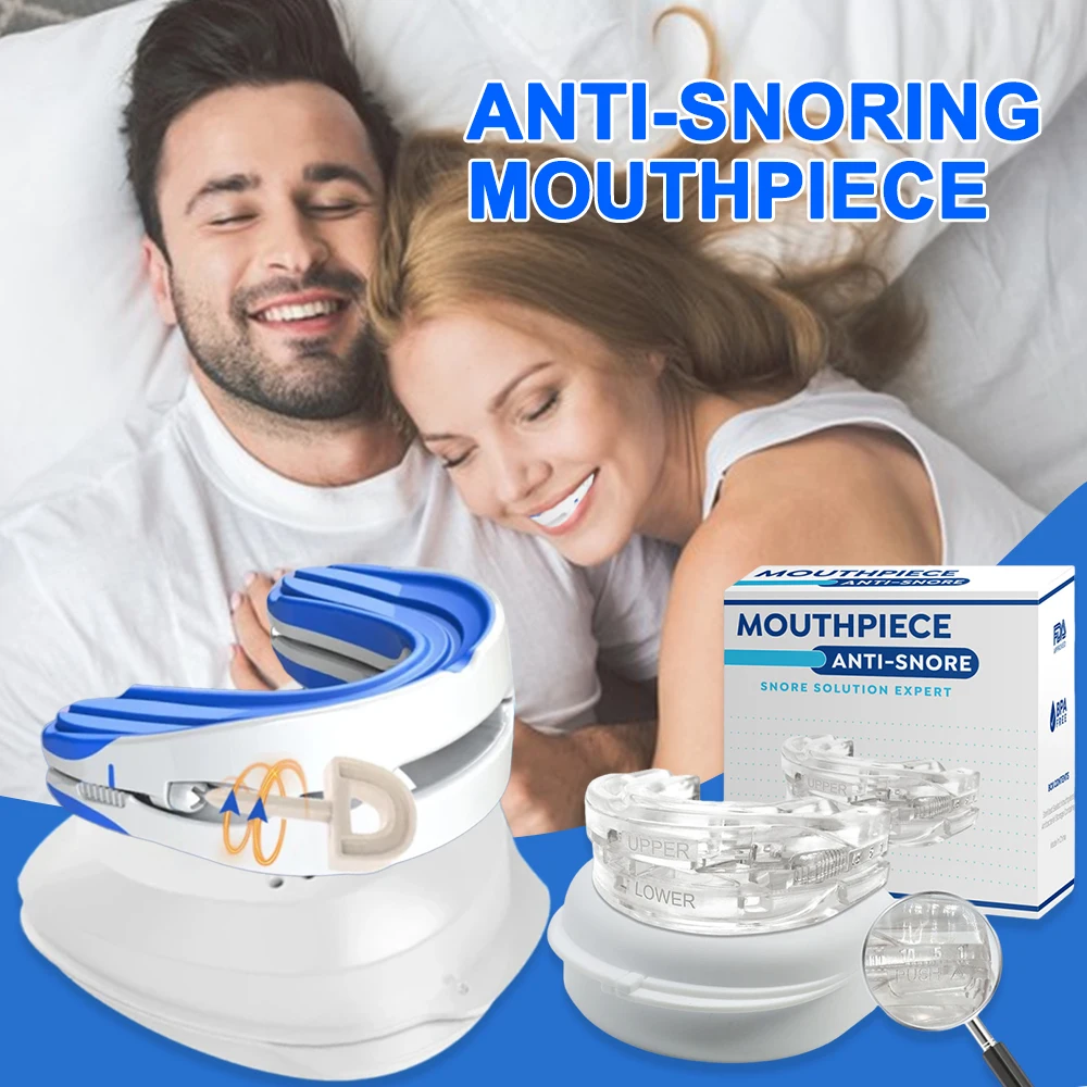 Adjustable Anti-Snoring Mouthpiece Anti Snoring Mouth Guard Sleeping Devices Bruxism Snoring Stopper Improve Sleep Mouthpiece