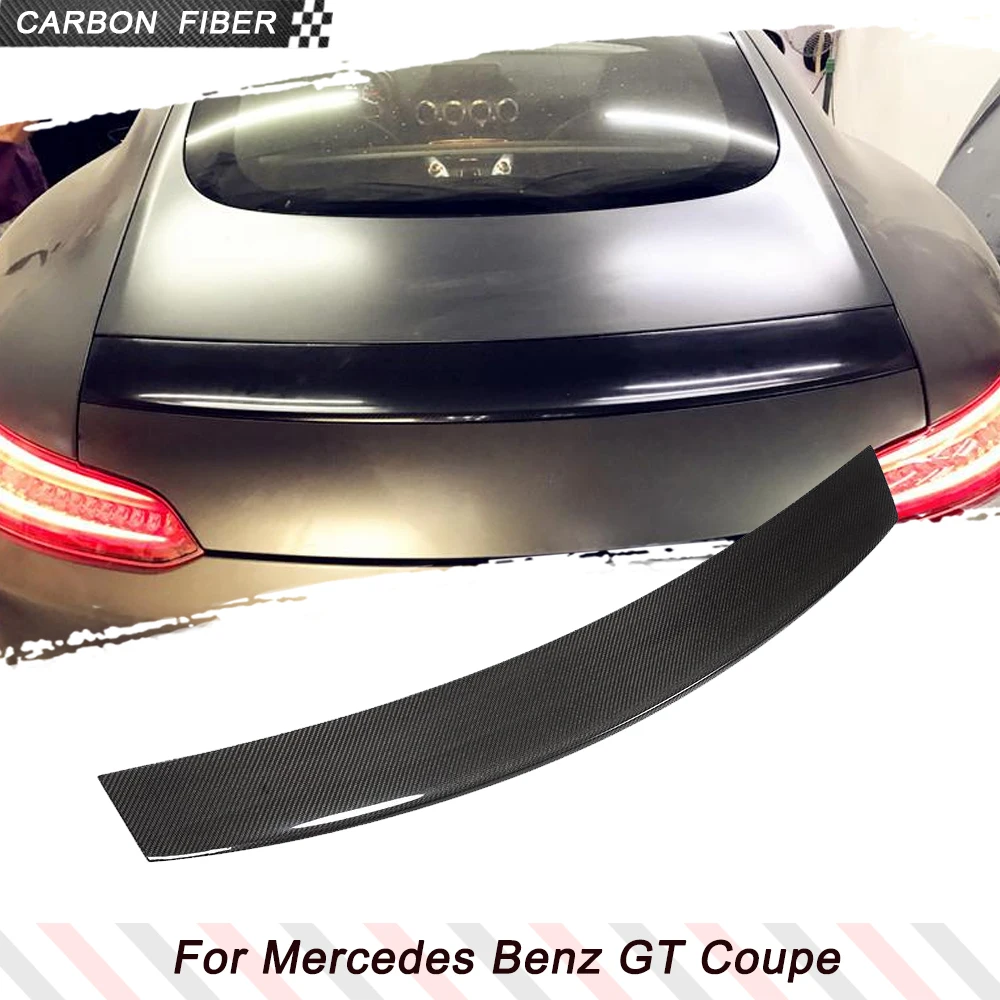 

Carbon Fiber Car Rear Trunk Spoiler for Mercedes-Benz G Class AMG GT Coupe 2016-2019 Car Rear Trunk Racing Spoiler Wing Lip