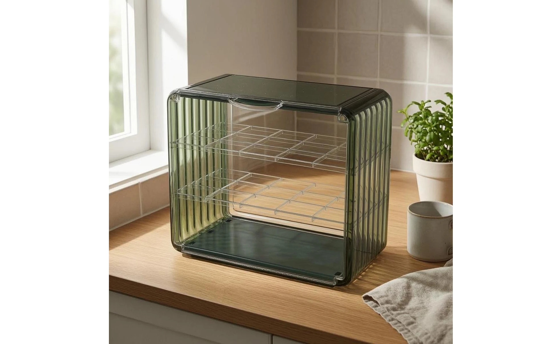 Acrylic Cup Storage Rack Space-Saving Two-Tier Cup Organizer Mug Display Case Shatterproof Tumbler Storage Rack Waterproof Acrylic Cup Storage Rack Space-Saving Two-Tier Cup Organizer Mug Display Case Shatterproof Tumbler Storage Rack Waterproof