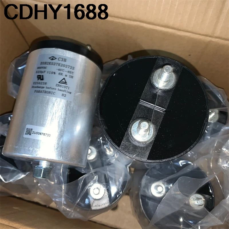 1PCS C3B2K527K202722 520UF 800V DC filter capacitor 86X120MM