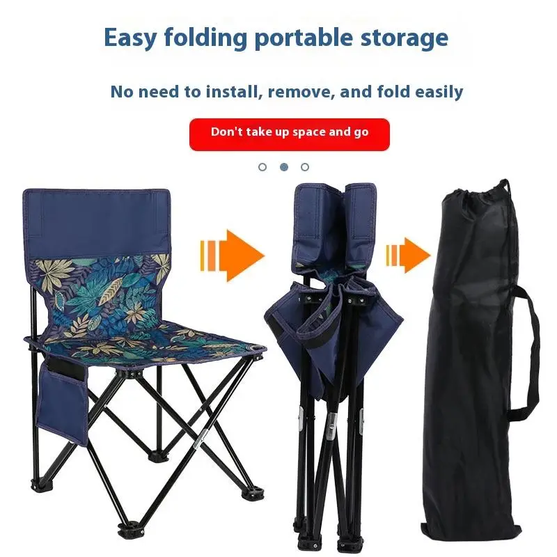 

Folding Chair Portable Can Be Stored Fishing Stools, Picnic Camping Chairs, Outdoor Folding Chairs