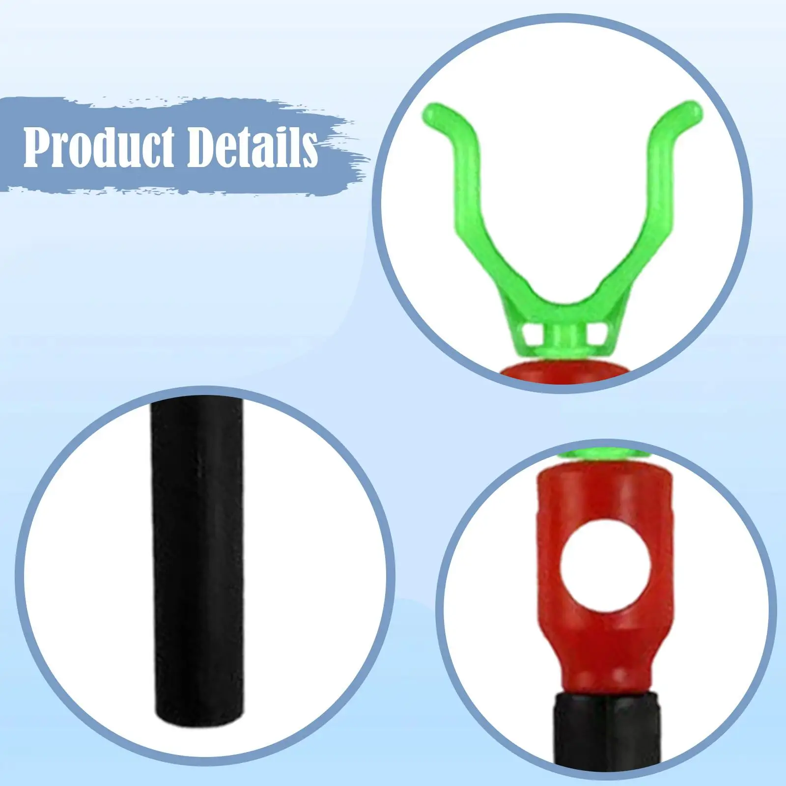 4x الجليد الصيد دوامة الحفر في الهواء الطلق أوتاد معدنية محمولة التخييم خيمة حصص #5