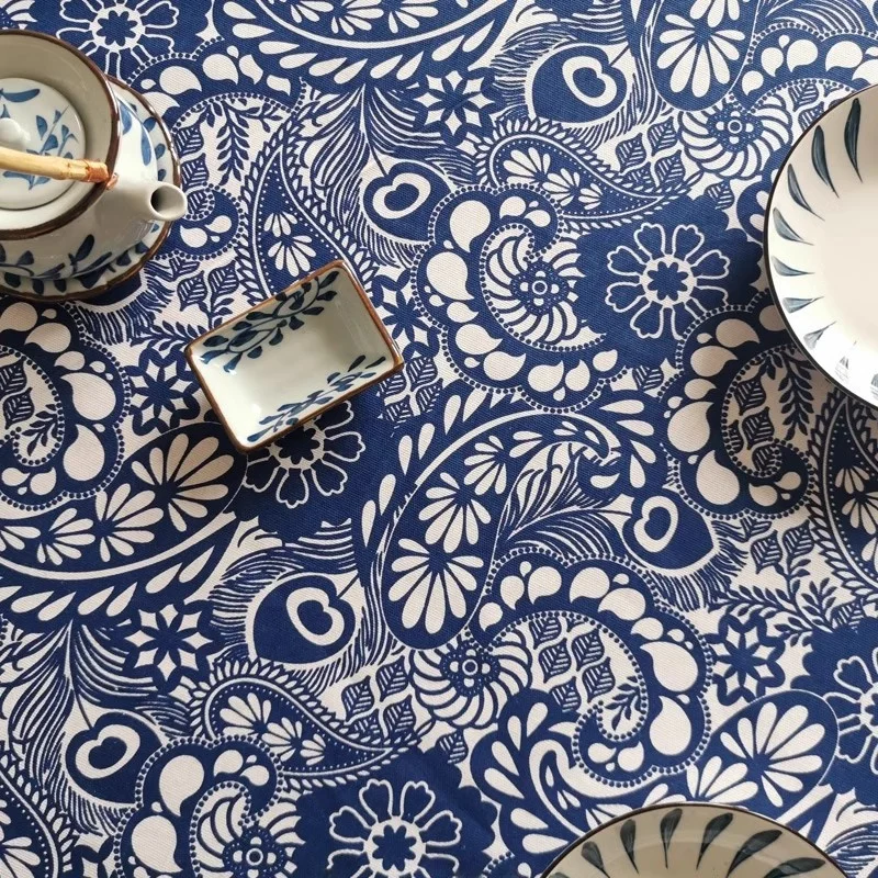 

Ретро американский шириной 2,4 метра, хлопковая льняная грубая ткань, постельное белье, занавеска для дивана, скатерть, холст, ткань с принтом, домашний декор