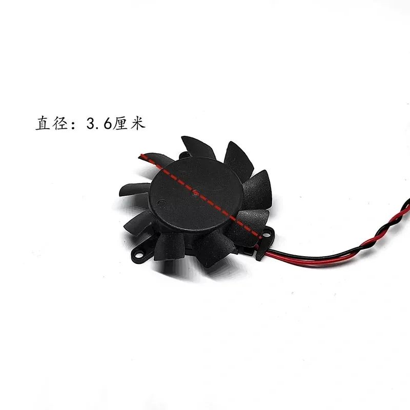 Cooler Master DF0401012RFLN DC 12V 0.10A 36x36mm 2-Wire Server Cooling Fan