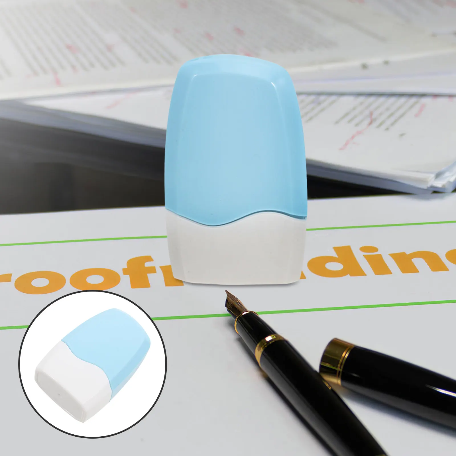 

Privacy Protection Roller Stamp Security Stamp Roller for Address Blackout Identity Theft Prevention Document