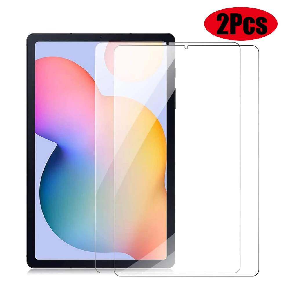 2Pcs for Samsung Galaxy Tab S6 Lite 10.4'' P610 P615 SM-P613 SM-P619 Tablet Protective Film Anti-Scratch Tempered Glass