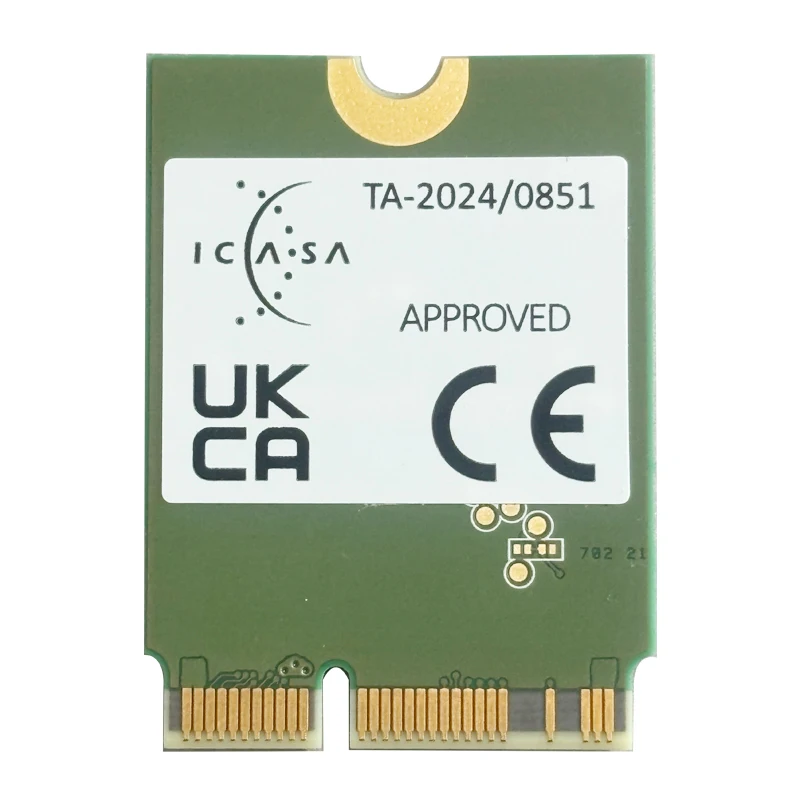 Karta sieciowa WiFi7 MT7927 8774M Tri-Band 2.4G/5G/6G Bezprzewodowa karta sieciowa WiFi Bluetooth 5.4 Gigabit Adapter WiFi7 — zdjęcie produktu 6