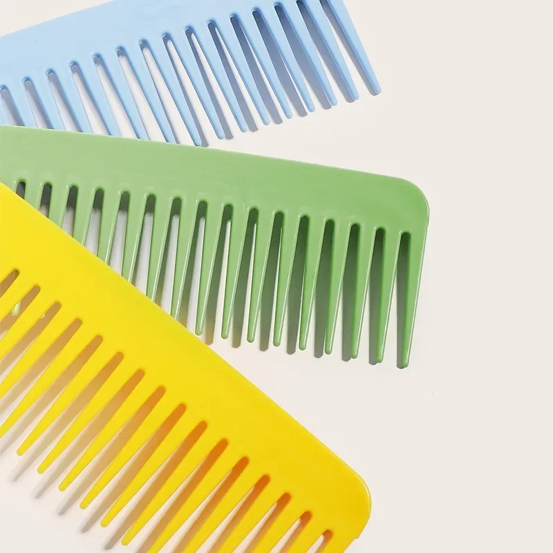 Large Wide Tooth Comb  Detangling Hairbrush Heat-resistant Anti-static Scalp Massage Hair Comb Hair Accessories