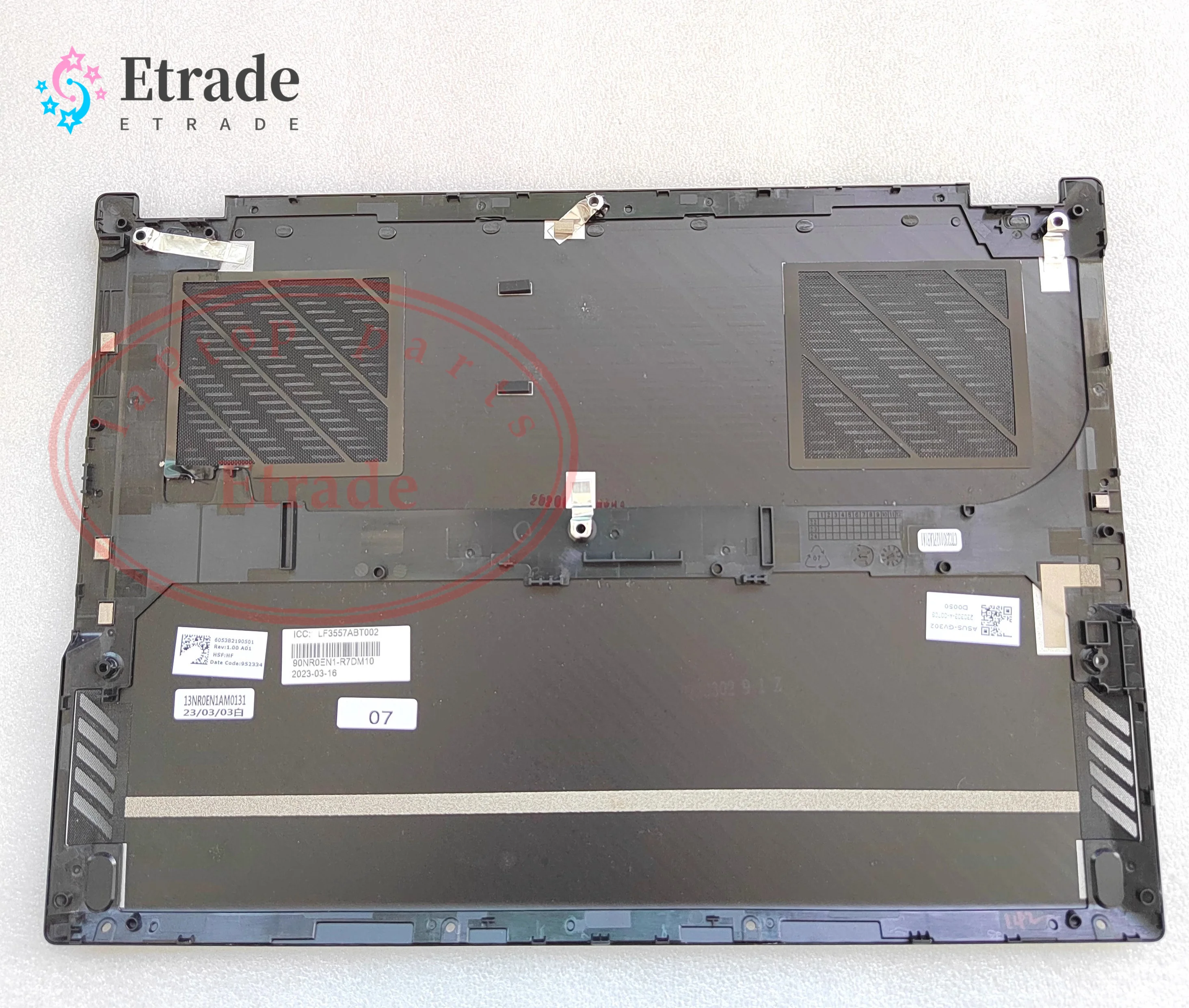 95 New Original For ASUS ROG 13 GV302 GV302R GV302Q Laptop Bottom Base Case Cover D Shell Black