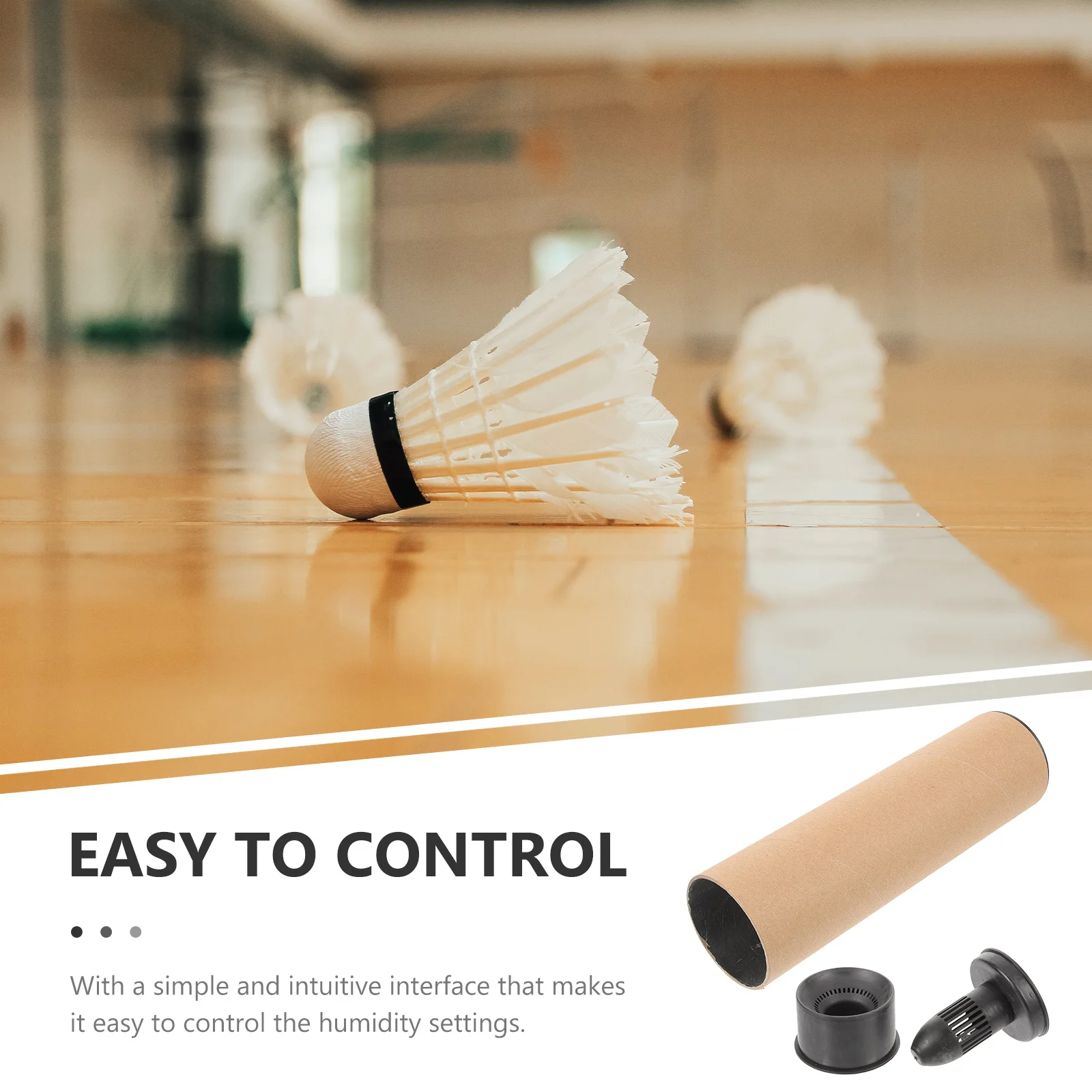 

Multi-Use Shuttlecock Humidifier Portable Professional Badminton Accessory Moisture Control Long-Lasting Performance