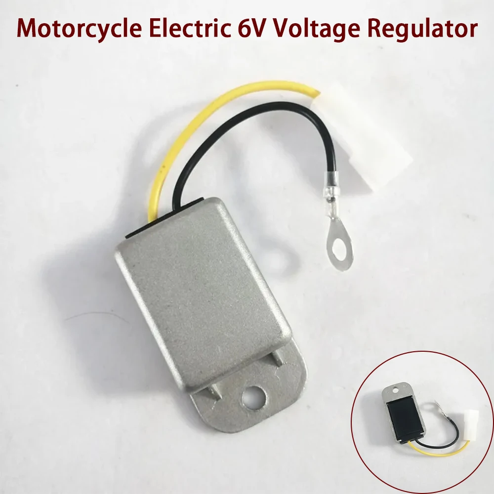 Motorcycle Electric 6V Voltage Regulator Rectifier For Piaggio Vespa AL 50 6v Regulator Rectifier Motorcycle Equipments Parts