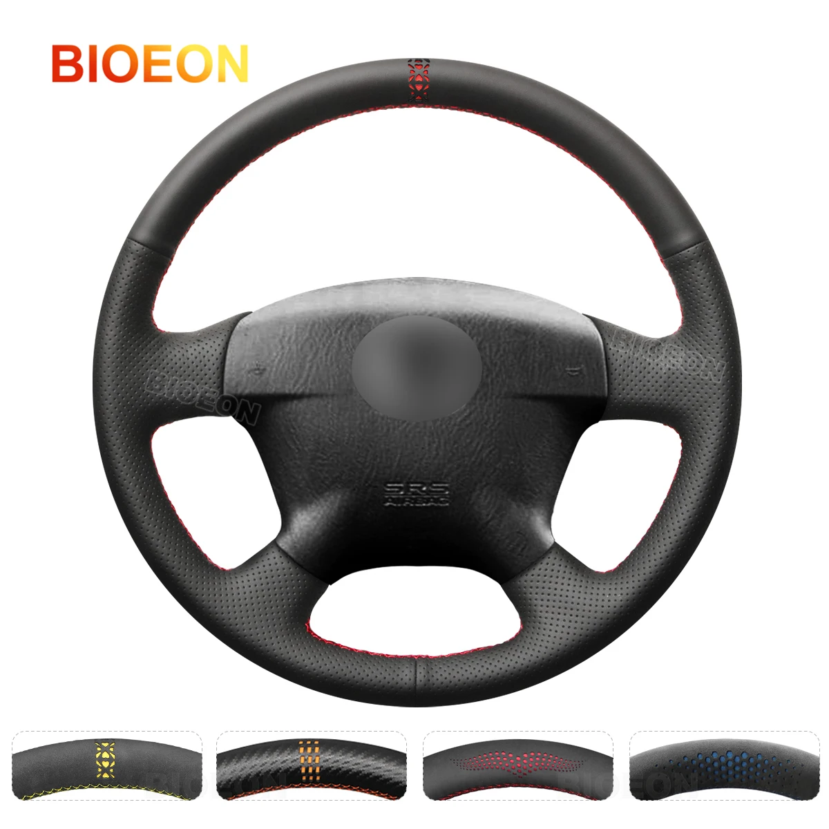 

Оплетка на руль из искусственной кожи для Honda Civic 2001, 2002, 2003, 2000, 2001, 2002-2004