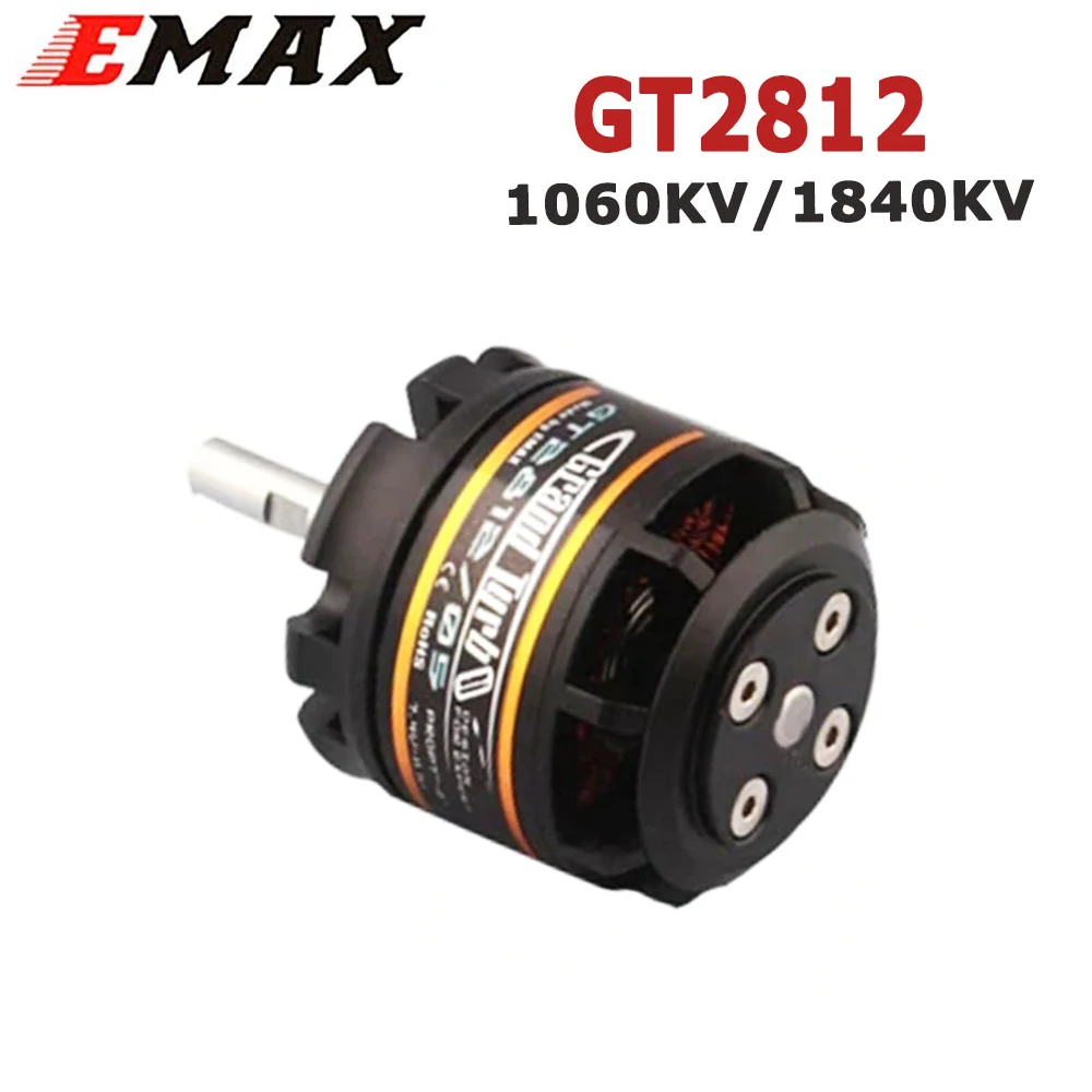 EMAX GT2812 KV1840 / KV1060 Brushless Motor GT Series 2-3s W/ 5mm shaft for RC FPV Drone