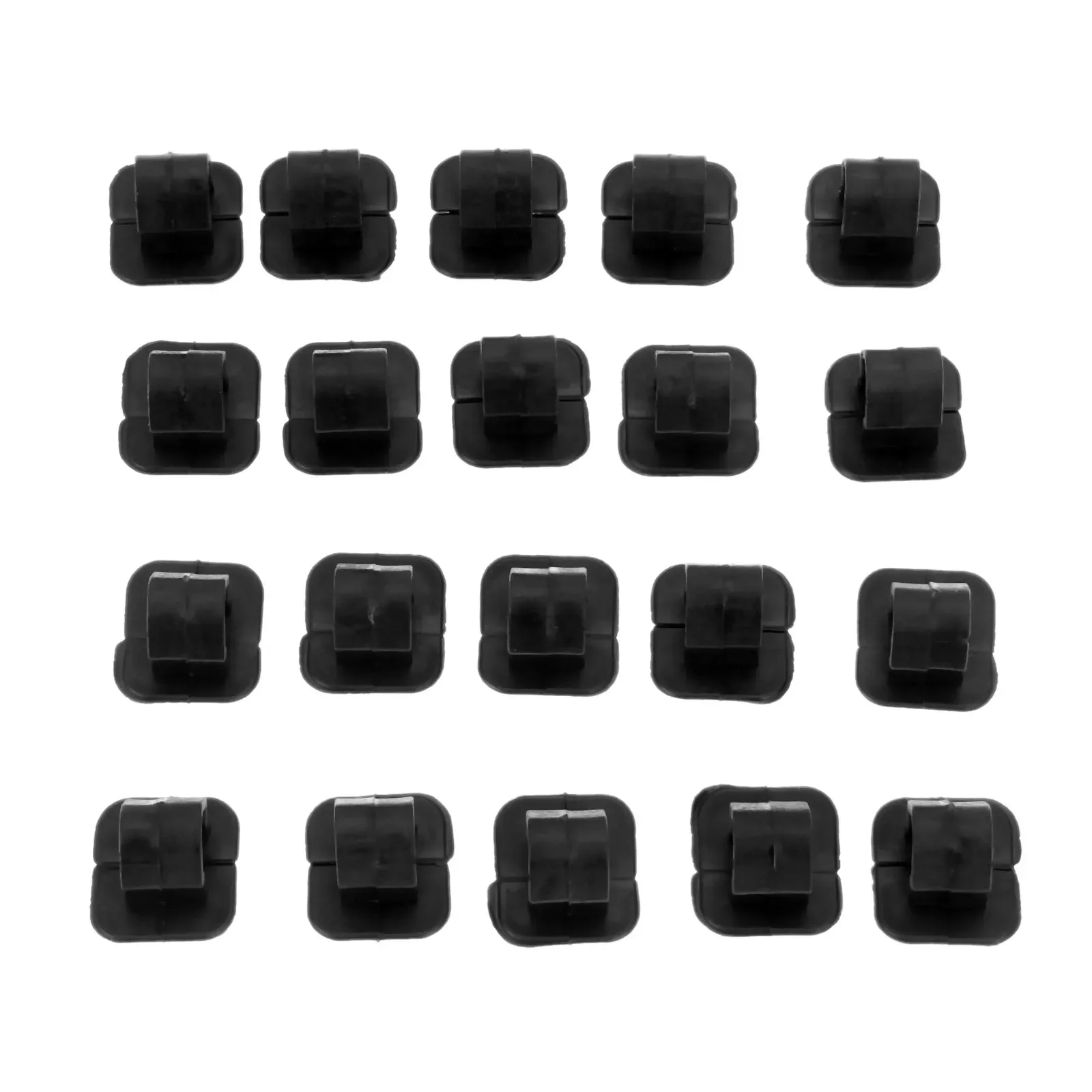 

50pcs Car Hood Cotton Insulation Lining Fasteners Auto Plastic Clamp Clip Interior Accessories Universal Type