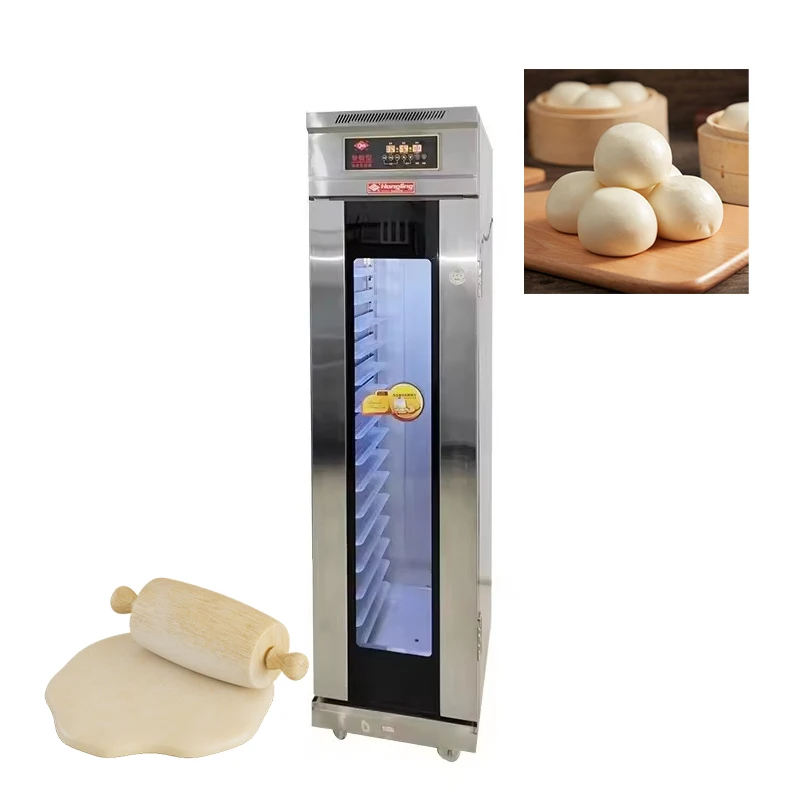 

Commercial Bread Fermentation Tank Pasta Wake Bag Son Steamed Bun Automatic Spray Hot Air Cycle Machine Stainless Steel Fermenta