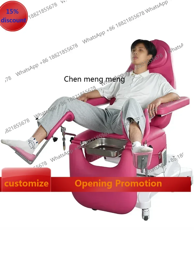 

smt7486 new Facial Gynecological Examining Table Nursing Electric Lift Beauty Care Bed Facial Bed Confinement Outpatient Nursin