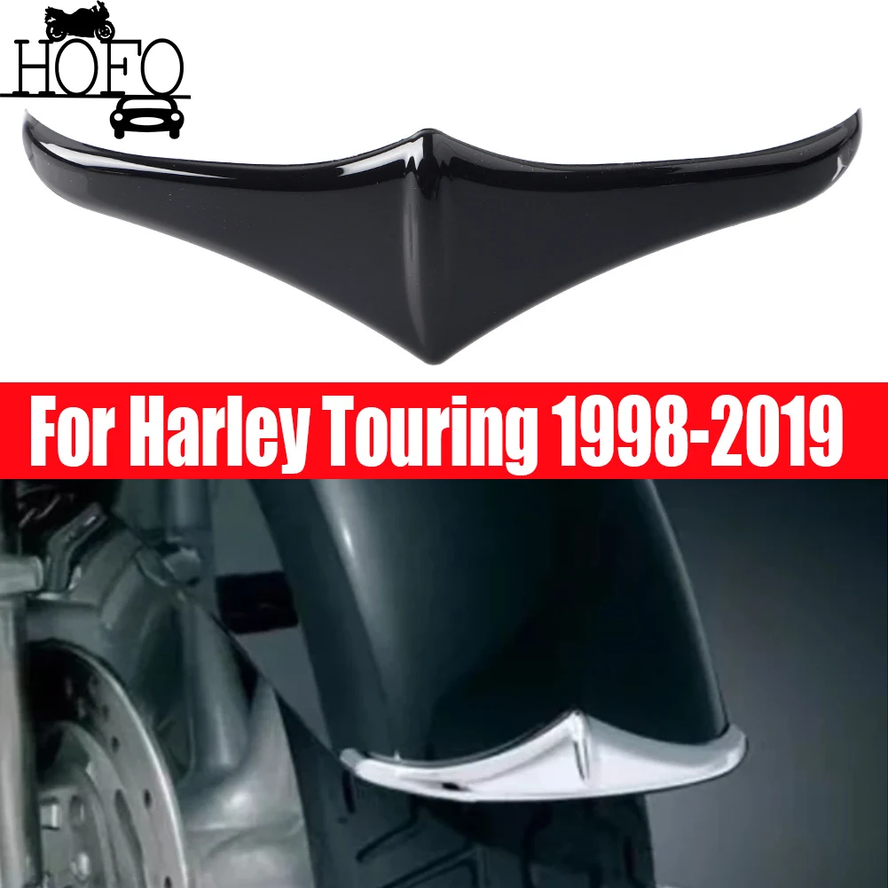 

Motorcycle Rear Fender Trailing Leading Edge Tip Trim Accent For Harley Touring 1998-2019