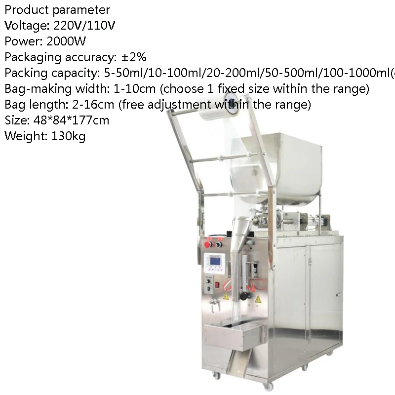 Auto Filling Machine for Paste Sauce Drink Jam Honey Liquid Sauces Ketchup Peanut Butter Packaging
