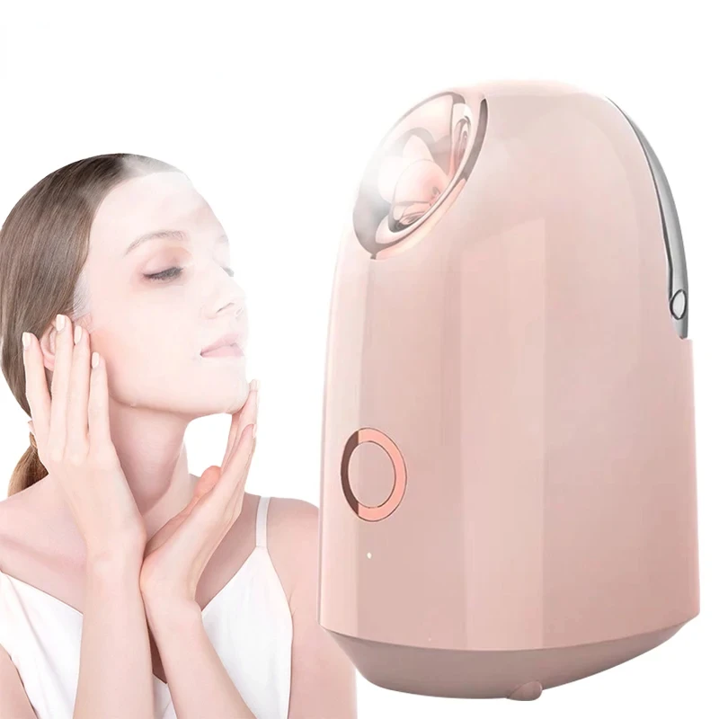 

Face Steamer Humidifier Hot & Cold Nano Mist Sprayer SPA Facial Nebulizer Steamer Moisturizing Beauty Device Face Skin Care Cara