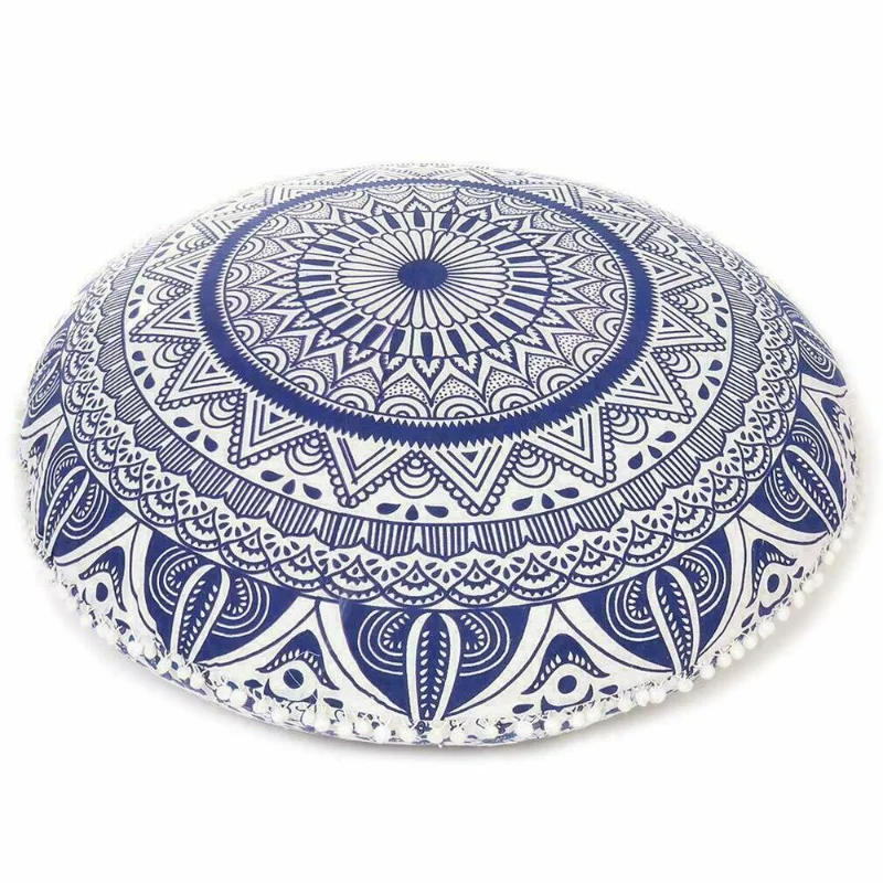 

Mandala Cushion Cover Large Hippie Elephant Bohemian Cloth Flooring European and American Fashion Trends