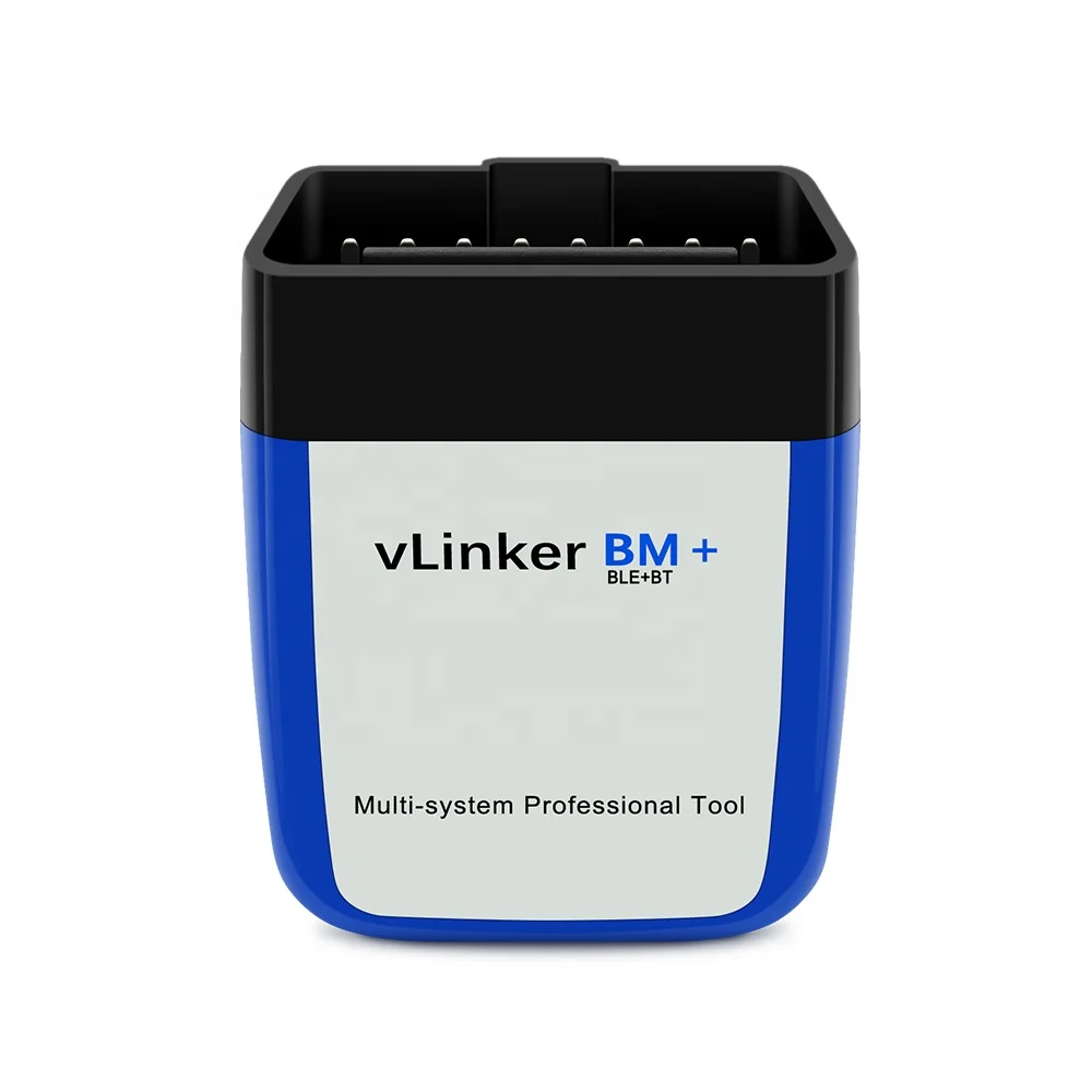 Vgate VLinker BM Bluetooth 4.0 OBD2 Scanner per auto Strumenti diagnostici automatici Supporta protocolli OBDII per Android e IOS