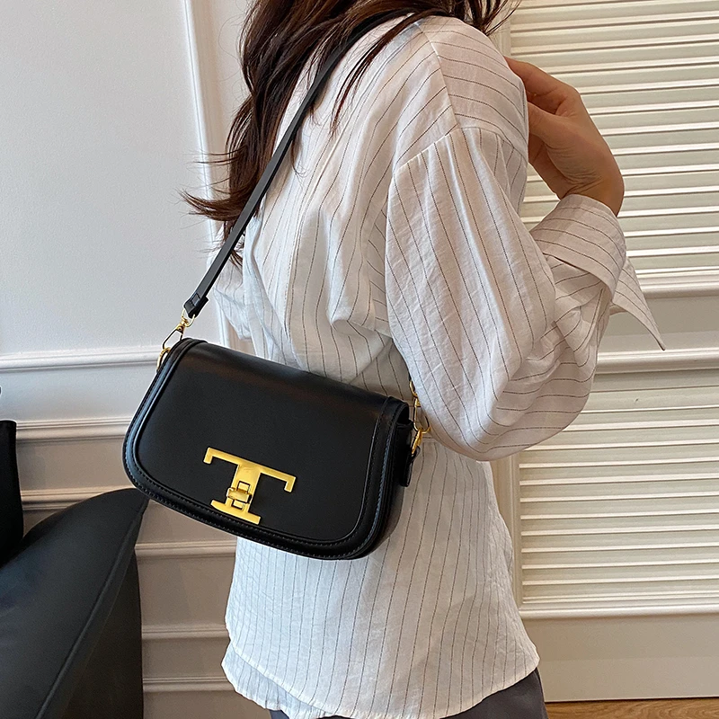 

Стильная высококачественная винтажная модная сумка, элегантная сумка через плечо с буквенным логотипом, модный стиль для женщин, повседневная и практичная