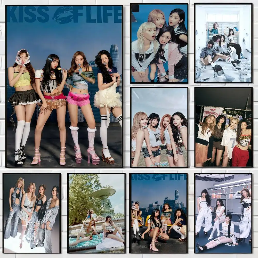 Kpop Girl Kiss Of Life Good Quality Prints And Posters HD Qu