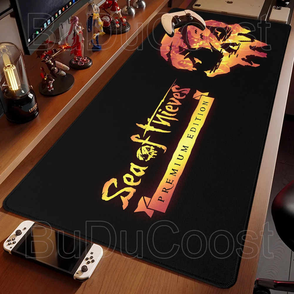 Hot Adventure Sea Of Thieves Non-slip Mouse Pads Suitable For Office Computers Laptops E-sports Game Desk Mats 400x900 Keyboard