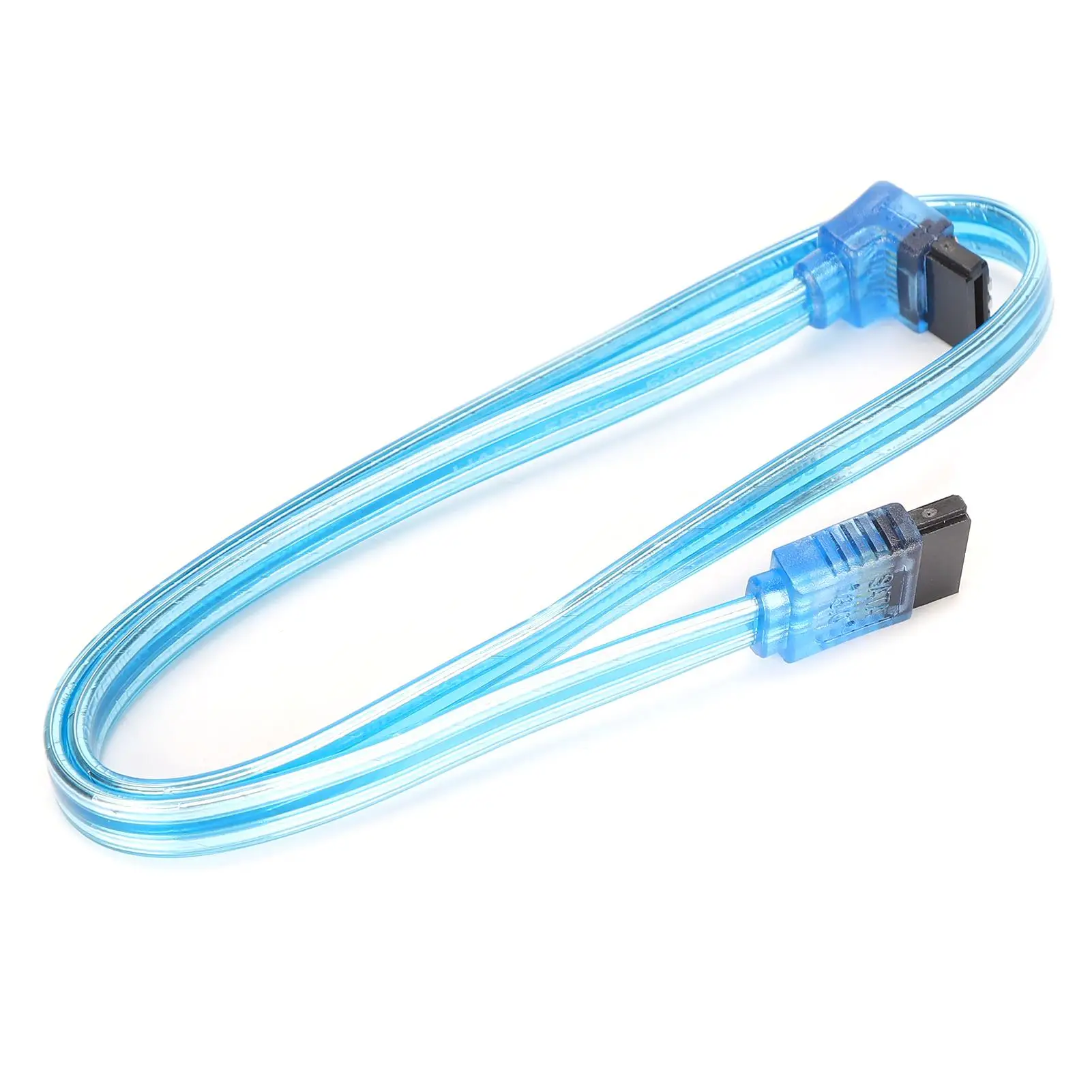 Transparent Blue Cable 3.0: Solid State Serial Port Data Transmission for pc Computer