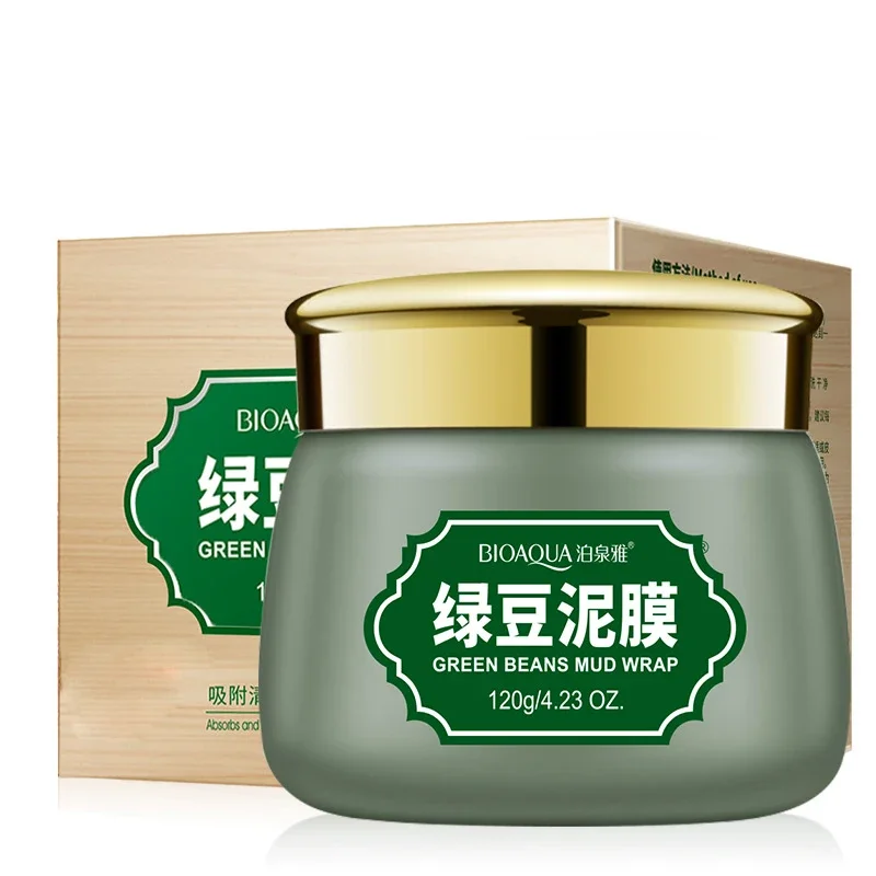 Película de barro, limpieza profunda, ajuste de poros, hidratante y mejora, reparación de puntos negros, marcas de acné, máscara de limpieza, productos de cuidado de 120g