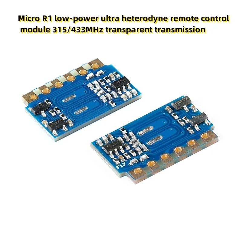 4 قطعة وحدة التحكم عن بعد Micro R1 منخفضة الطاقة للغاية 315/433 ميجا هرتز نقل شفاف
