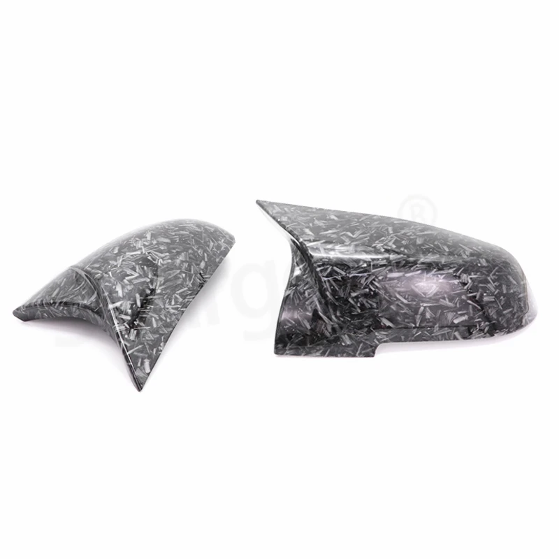 Forged Carbon Pattern Side Wing Mirror Cover for BMW 1 2 3 4 X1 Series F20 F21 F22 F23 F30 F31 F34 F32 F33 F36 E84 F87 I3 I3S