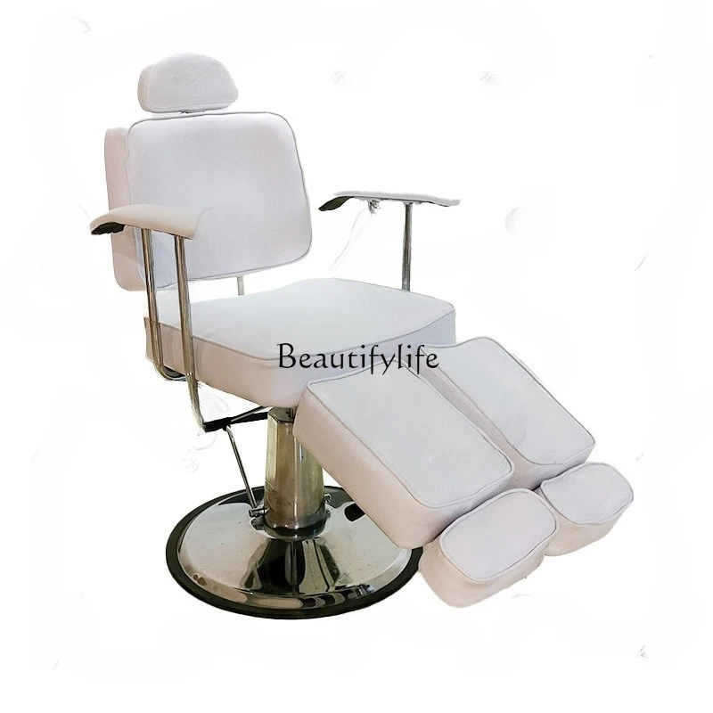 

-Hair salon chair High-end hair salon lift hair cut chair