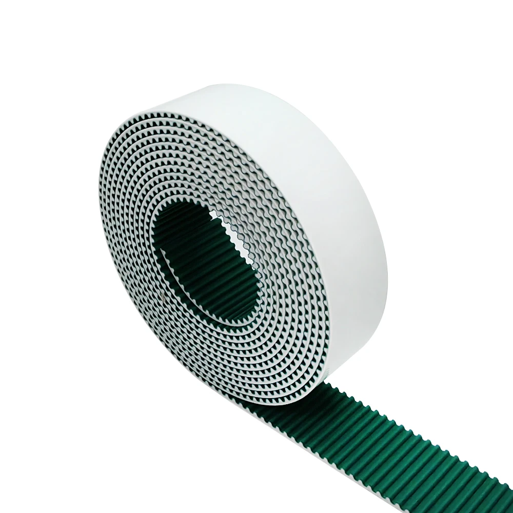 HTD 3M/S3M/5M/S5M/8M/S8M Green Open Timing Belt Width 10/15/20mm Polyurethane Steel PU Synchronous Belt Drive Belt