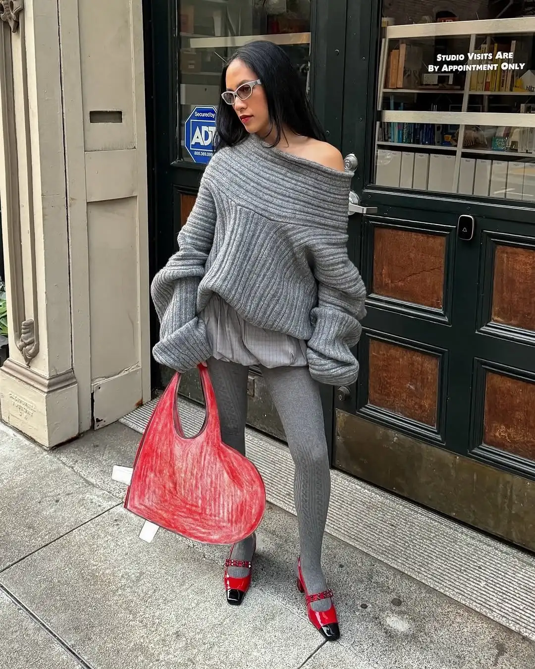 One Shoulder Knitted Sweater Bat Long Sleeved Lazy Casual Top With Slanted Shoulders For Daily Wear In 2026 Autumn And Winter