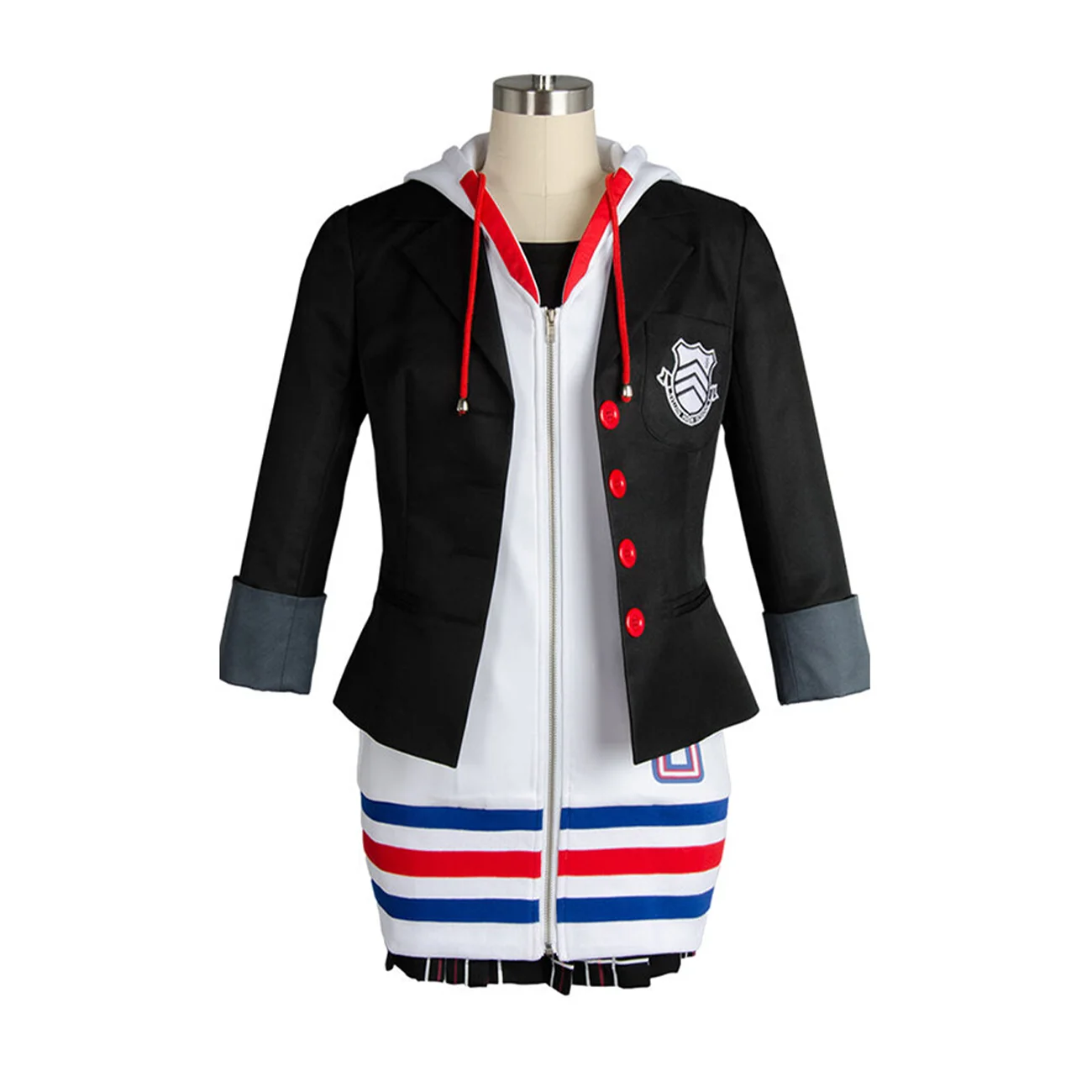 

Anime Panther Cosplay Anne Takamaki Costume Party Uniform Full Set Female Outfits