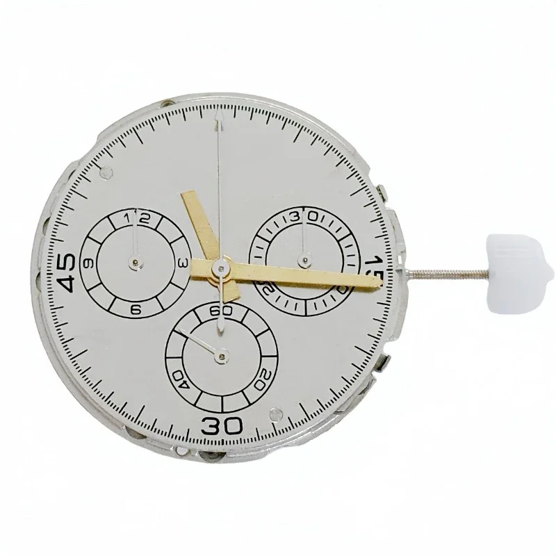 Watch accessories Shanghai 4131 movement, six-pin 3/6/9 small needle, blue hairspring high-quality replica machinery