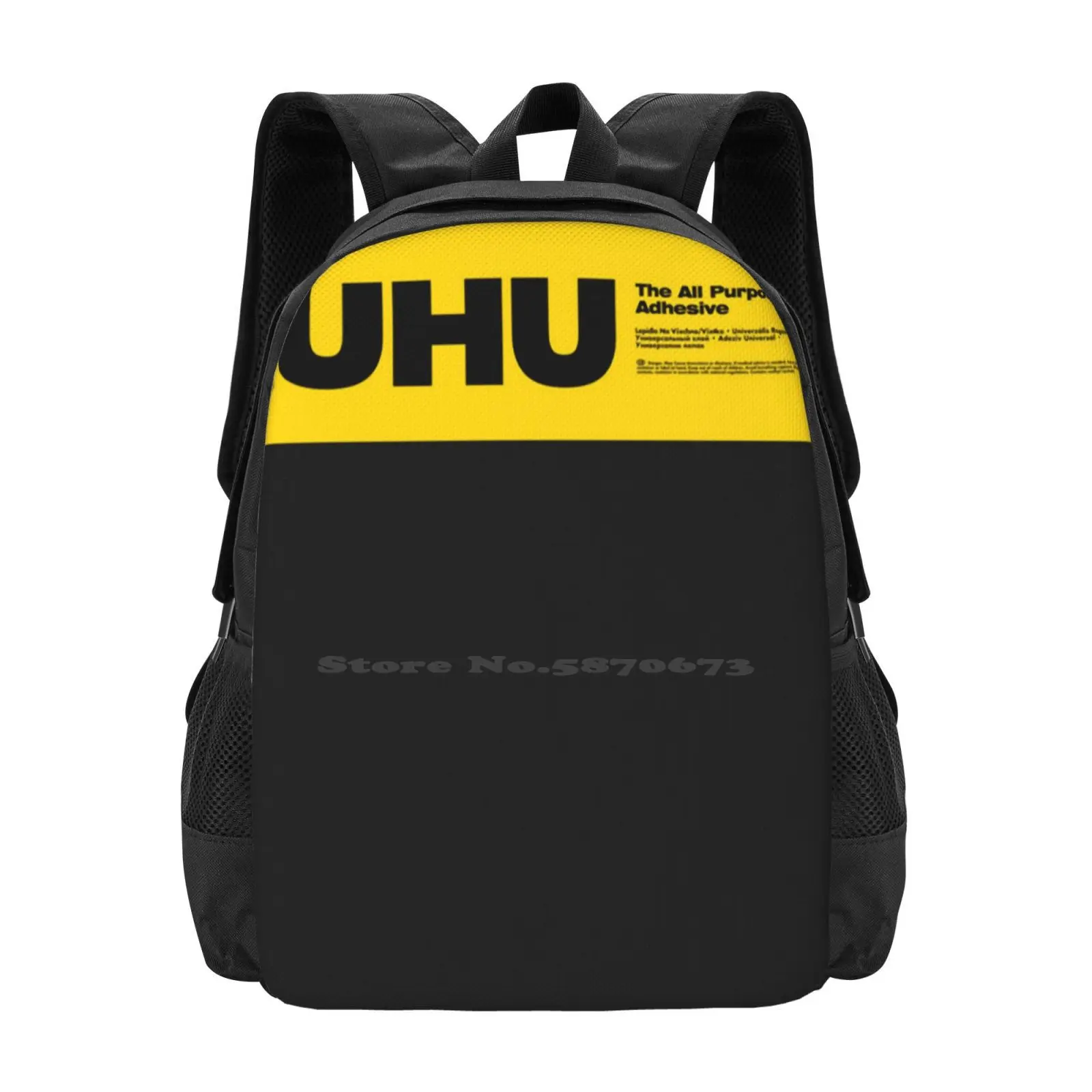 Uhu All Purpose Adhesive Inspired Best Glue On Earth Hot Sale Schoolbag Backpack Fashion Bags Uhu Adhesive Glue German Logo