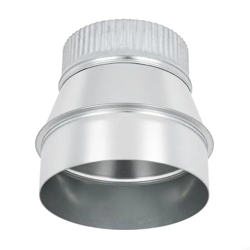 Adaptateurs d'aération 4 à 5 pouces faciles à installer, construction en acier pour une intégration fluide dans les systèmes