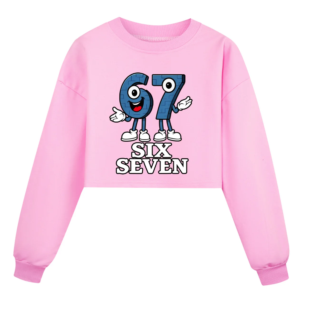 67 Meme STEAL A BRAINROT بلايز للأطفال ستة سبعة طباعة ملابس طفل الفتيات الخريف البلوز معاطف غير رسمية الشباب الفتيان هودي بلوزات