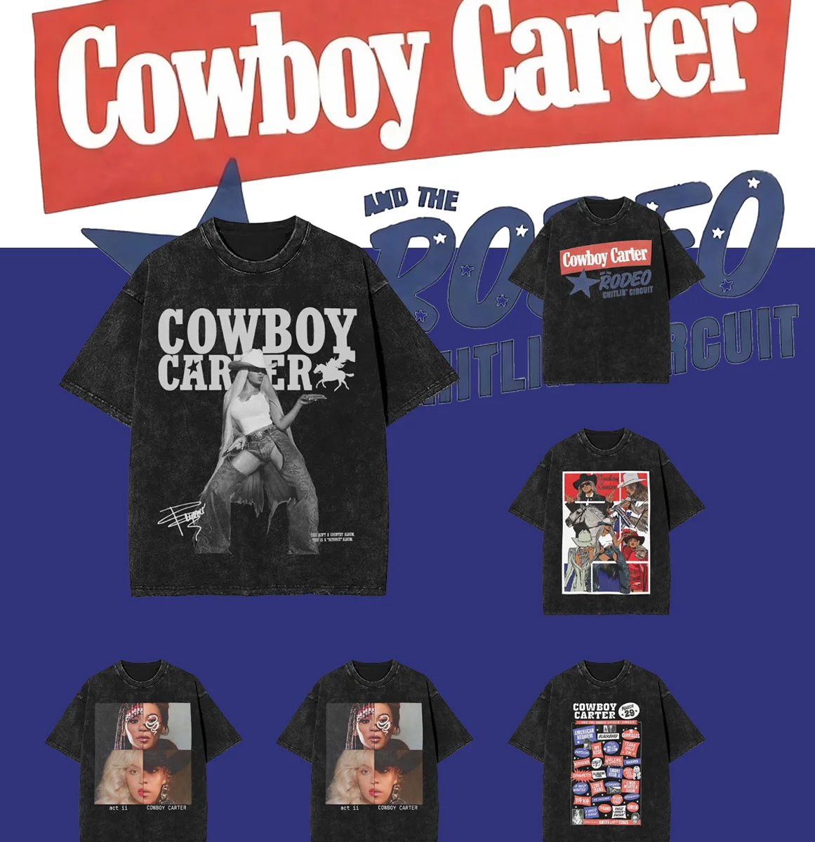 

Beyoncé COWBOY CARTER Ablum T-Shirt Trending T Shirts Short Sleeve Y2K Basic Tops Summer Cotton Crewneck Oversize Tees