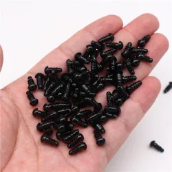 5-18mm Black Plastic Eye For Craft Doll Decoration Accessories Safety Eyes Amigurumi For Toy Animal Eye Doll Toys 50/100pcs