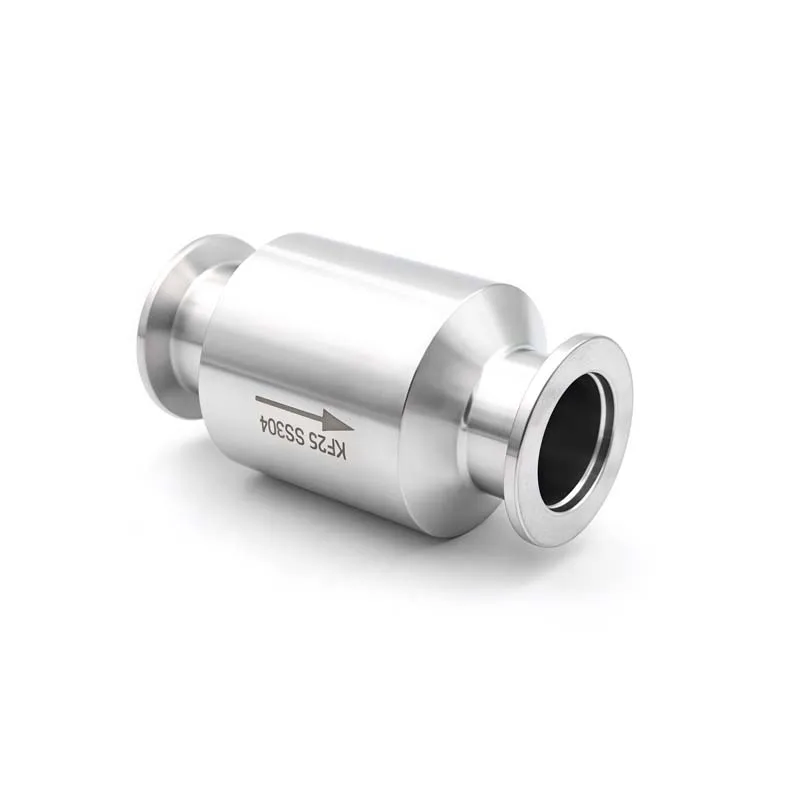 304 Stainless Steel Vacuum  Exhaust Check Valve Vacuum Pump KF16 KF25 KF40 KF50