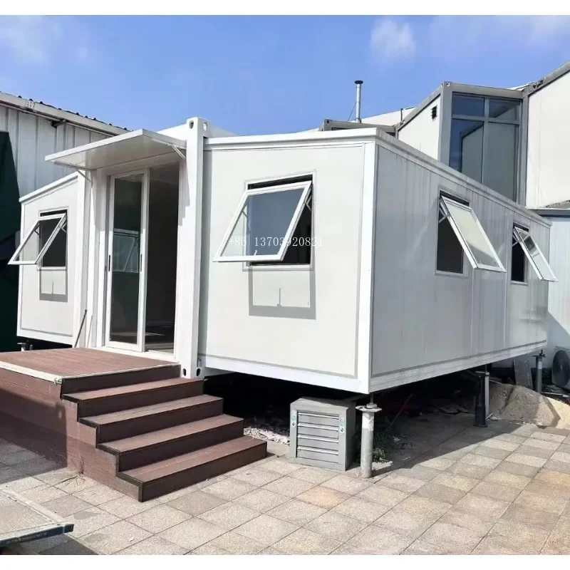 China 40ft Fast Build Prefab Container Home Modular Folding Prefabricated Foldable 2 3 4 Bedroom Container House