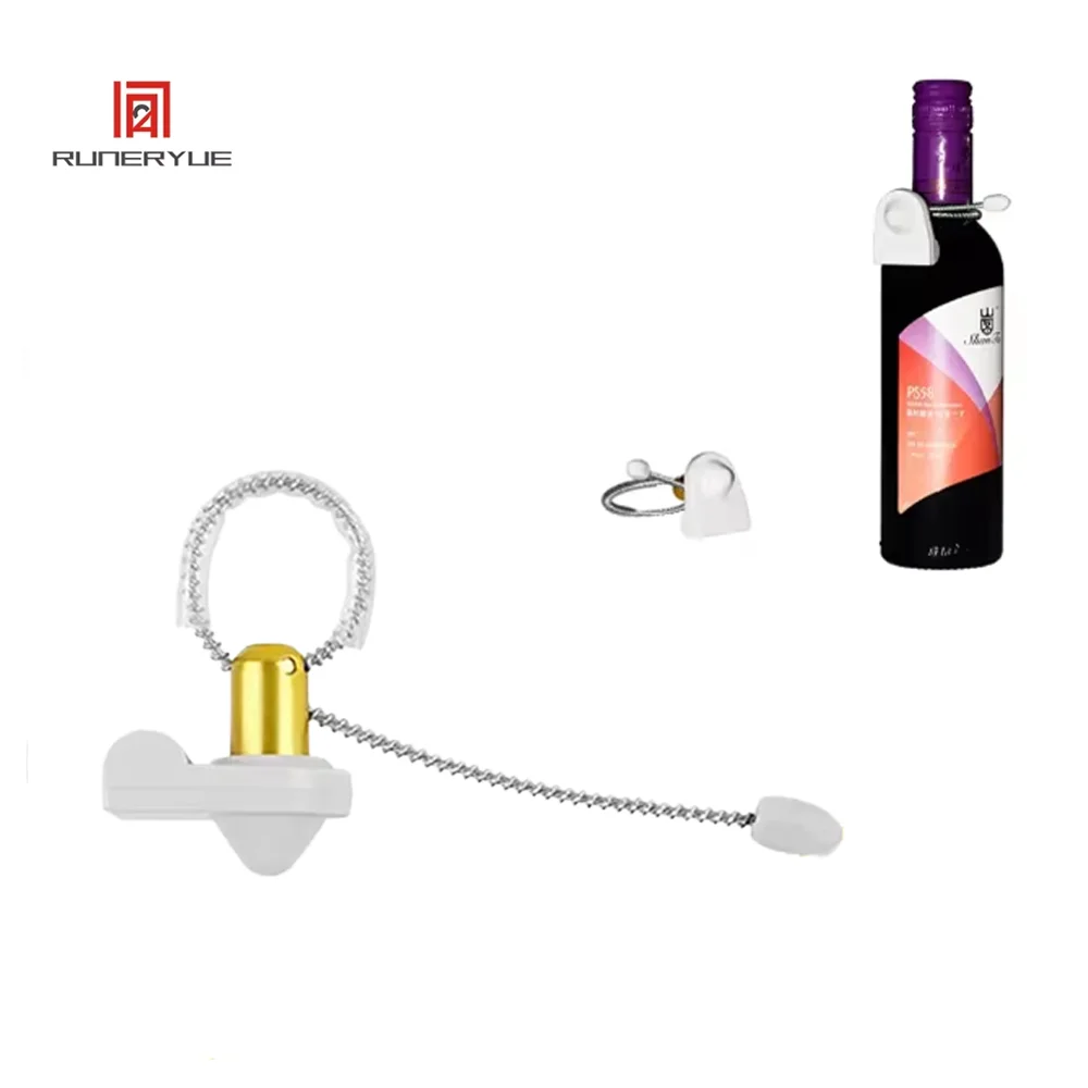 500PCS/lot 58KHZ Supermarket Retail Anti Theft Bottle Hard Tag Magnet Lock AM EAS Alarm Security Tags for Bottle of Alcohol