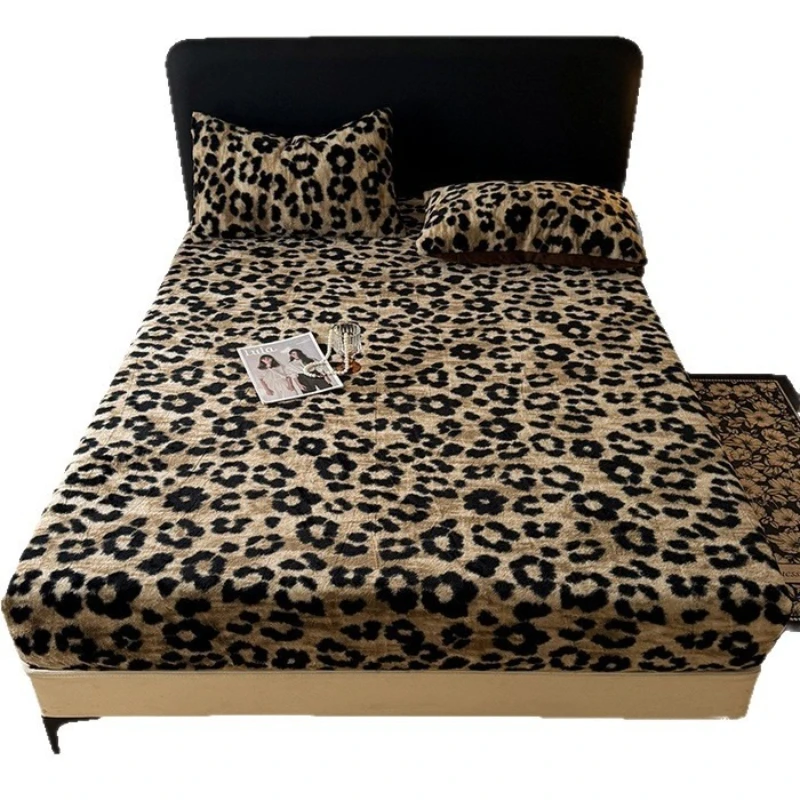 Rabbit velvet Class A winter thickened warm mattress mattress cover protective cover