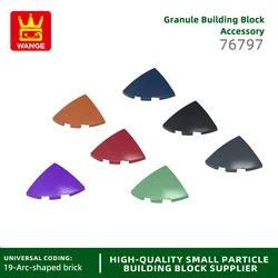 Wange 80Pcs/Lot 767971/4 3x3 Round Corner Building Blocks Moc Accessories Compatible With Assembles Bricks Children Toys Gift