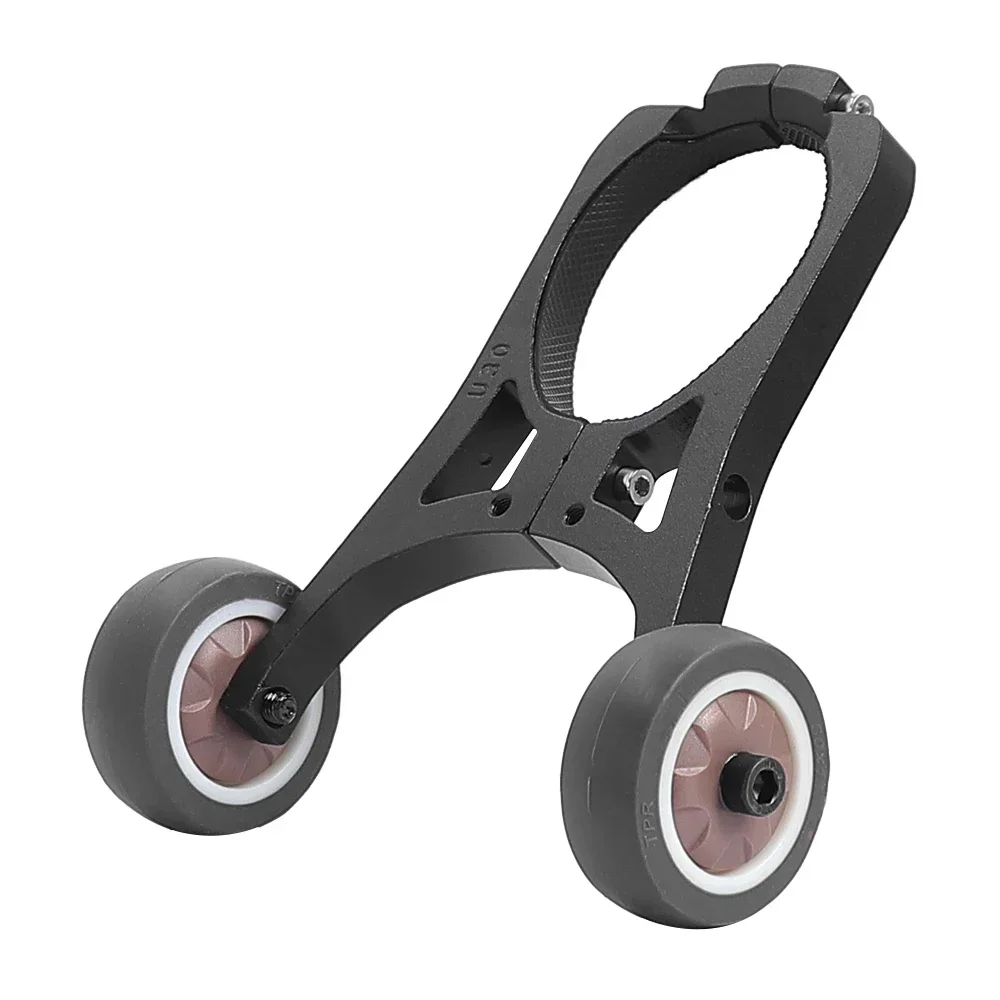 Handstand Auxiliary Wheel Bracket For Ninebot Max G30 G30D/E Electric Scooter Folding Bracket Wheel Flexible Sliding Accessories