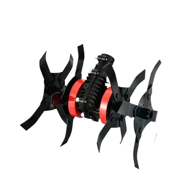 2025年式高品質ティラー除草機アタッチメント、ブラシ＆グラスカッター芝刈り機部品＆アクセサリー用除草ヘッド