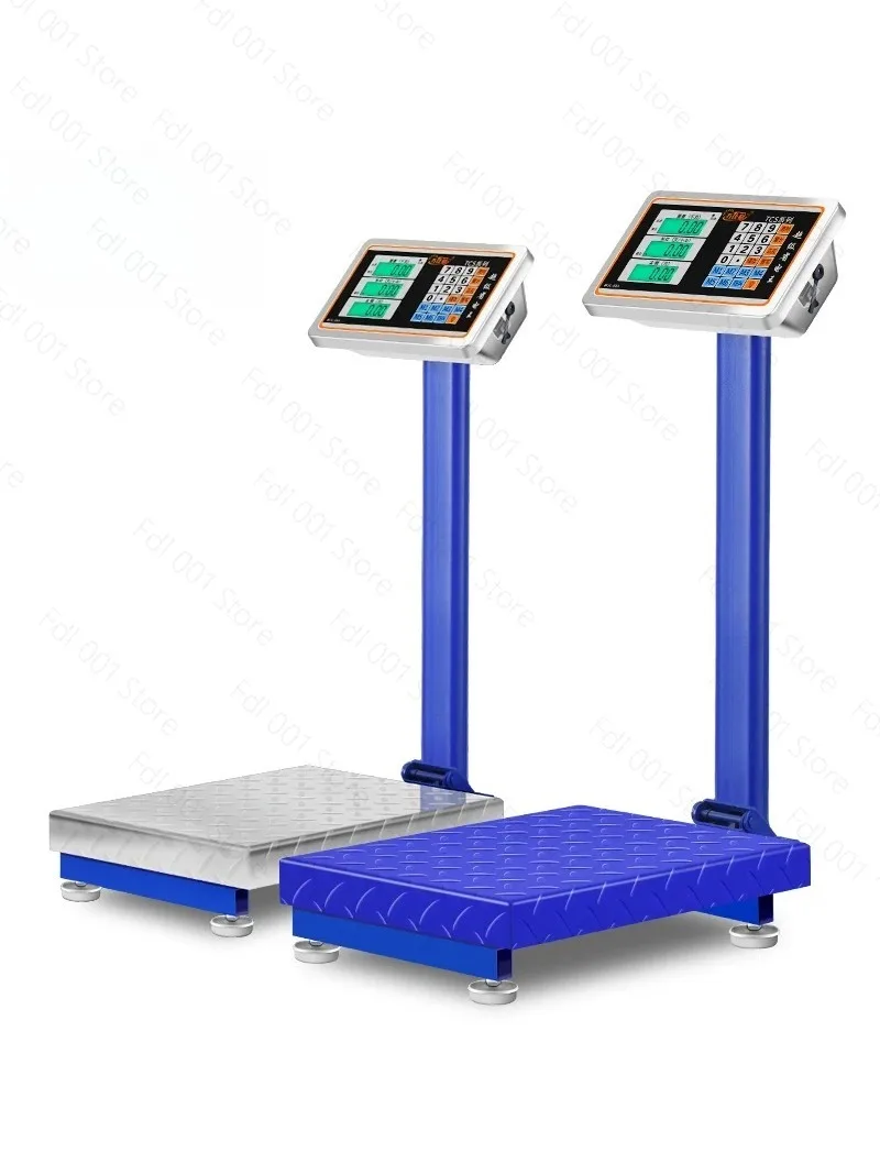 100kg-electronic-scalecommercial-platform-scale-150kg-estimated-valuesmall-household-scale-30x40cm-electronic-platform-scale